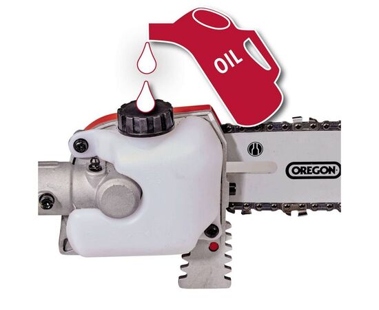 Кусторез Einhell телескопический GC-HC 90/2046 T, 900Вт, набор из 2 насадок (4501290), изображение 5 Кусторез Einhell телескопический GC-HC 90/2046 T, 900Вт, набор из 2 насадок (4501290), изображение 5