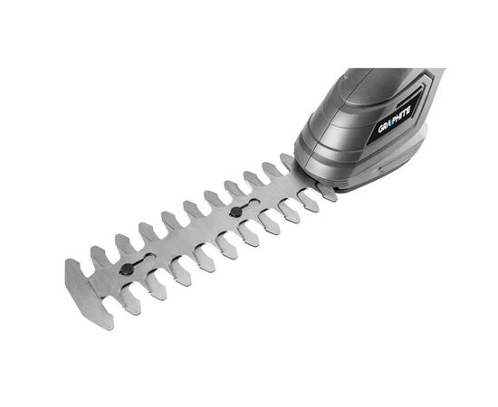 Кусторез Graphite ножницы для травы Energy+ 18V, 20см, шаг реза 8мм (без АКБ и ЗУ) (58GE119), изображение 9 Кусторез Graphite ножницы для травы Energy+ 18V, 20см, шаг реза 8мм (без АКБ и ЗУ) (58GE119), изображение 9