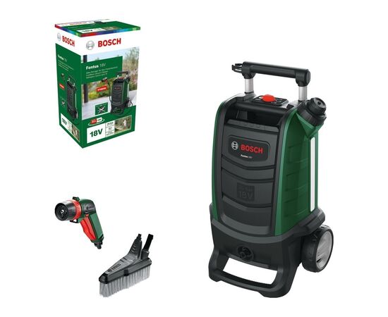 Мойка высокого давления Bosch Fontus 18V, 18V, 20бар, 386л/час (без АКБ и ЗУ) (0.600.8B6.102), изображение 11 Мойка высокого давления Bosch Fontus 18V, 18V, 20бар, 386л/час (без АКБ и ЗУ) (0.600.8B6.102), изображение 11