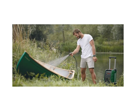 Мойка высокого давления Bosch Fontus 18V, 18V, 20бар, 386л/час (без АКБ и ЗУ) (0.600.8B6.102), изображение 4 Мойка высокого давления Bosch Fontus 18V, 18V, 20бар, 386л/час (без АКБ и ЗУ) (0.600.8B6.102), изображение 4