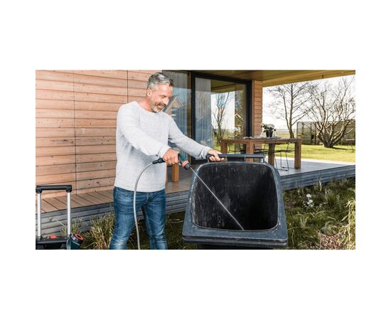 Мойка высокого давления Bosch Fontus 18V, 18V, 20бар, 386л/час (без АКБ и ЗУ) (0.600.8B6.102), изображение 5 Мойка высокого давления Bosch Fontus 18V, 18V, 20бар, 386л/час (без АКБ и ЗУ) (0.600.8B6.102), изображение 5