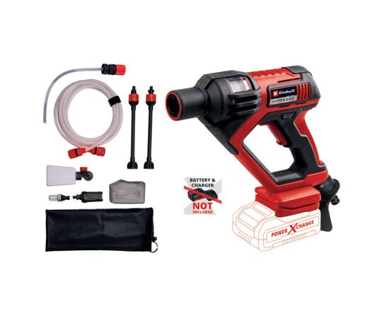 Мийка високого тиску Einhell HYPRESSO 18/24-1 Li - Solo, PXC, 18V, 24 бар, 240 л/хв (без АКБ та ЗП) (4140135)