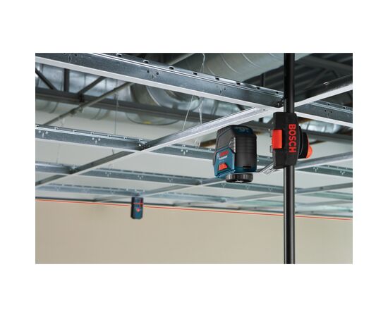 Лазерний нівелір Bosch Professional GCL2-50+RM1+BM3 до 20м, ±0.3мм/м, 4AAx1.5В, IP54, чохол, мішеннь, кейс (0.601.066.F02), зображення 2 Лазерний нівелір Bosch Professional GCL2-50+RM1+BM3 до 20м, ±0.3мм/м, 4AAx1.5В, IP54, чохол, мішеннь, кейс (0.601.066.F02), зображення 2