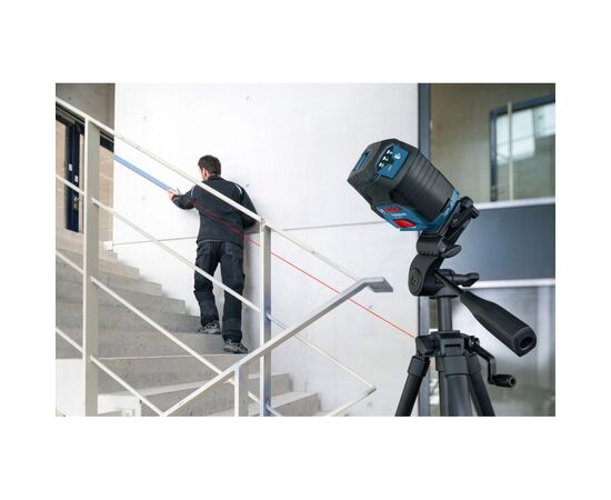 Лазерний нівелір Bosch Professional GCL2-50+RM1+BM3 до 20м, ±0.3мм/м, 4AAx1.5В, IP54, чохол, мішеннь, кейс (0.601.066.F02), зображення 4 Лазерний нівелір Bosch Professional GCL2-50+RM1+BM3 до 20м, ±0.3мм/м, 4AAx1.5В, IP54, чохол, мішеннь, кейс (0.601.066.F02), зображення 4