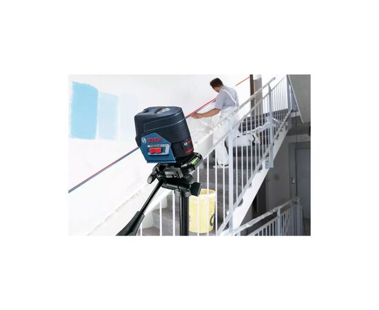 Лазерний нівелір Bosch Professional GCL2-50C+RM2 до 20м, ±0.3мм/м, 4AAx1.5В, IP54, чохол (0.601.066.G00), зображення 5 Лазерний нівелір Bosch Professional GCL2-50C+RM2 до 20м, ±0.3мм/м, 4AAx1.5В, IP54, чохол (0.601.066.G00), зображення 5
