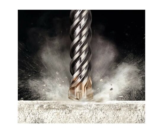 Бур DeWALT SDS-MAX ,XLR, 4 кромки, 28x250x380 мм (DT60829), изображение 6 Бур DeWALT SDS-MAX ,XLR, 4 кромки, 28x250x380 мм (DT60829), изображение 6