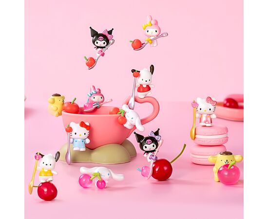 Фигурка Pop Top сюрприз Hello Kitty и друзья Вишенки (24MQD-007), изображение 4 Фигурка Pop Top сюрприз Hello Kitty и друзья Вишенки (24MQD-007), изображение 4