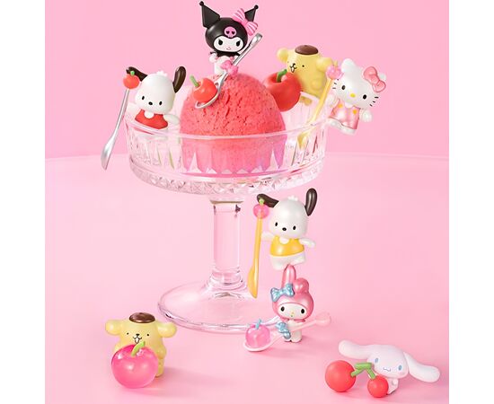 Фигурка Pop Top сюрприз Hello Kitty и друзья Вишенки (24MQD-007), изображение 5 Фигурка Pop Top сюрприз Hello Kitty и друзья Вишенки (24MQD-007), изображение 5