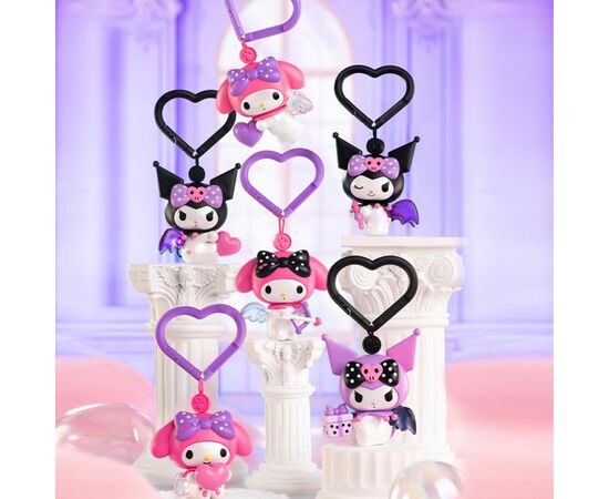 Игровой набор Pop Top Механическая игрушка-сюрприз Kuromi & My Melody - Милые крылышки (24MDL-003), изображение 4 Игровой набор Pop Top Механическая игрушка-сюрприз Kuromi & My Melody - Милые крылышки (24MDL-003), изображение 4