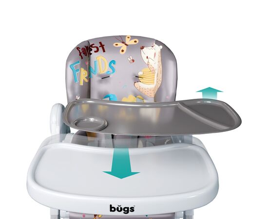 Стульчик для кормления Bugs Mango - Forest Friends (4823056510882), изображение 7 Стульчик для кормления Bugs Mango - Forest Friends (4823056510882), изображение 7