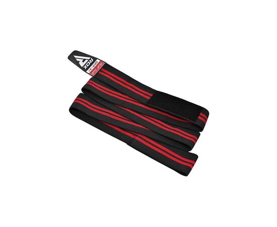 Бинт для спорта RDX KR11 Gym Knee Wrap Black/Red (WAH-KR11BR), изображение 2 Бинт для спорта RDX KR11 Gym Knee Wrap Black/Red (WAH-KR11BR), изображение 2