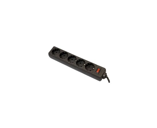 Мережевий фільтр живлення Defender ES 1.8m 5 роз. black (99484)