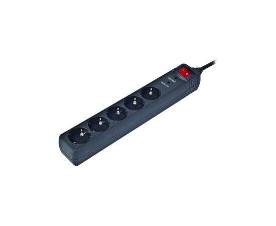 Сетевой фильтр питания EnerGenie SPG5-C-10, 5 розеток, 3 м (SPG5-C-10)