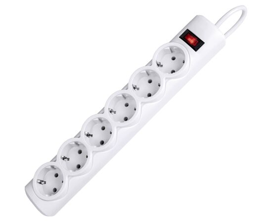 Сетевой фильтр питания Defender 153, 3 m, 6 роз, white (99490), изображение 2 Сетевой фильтр питания Defender 153, 3 m, 6 роз, white (99490), изображение 2