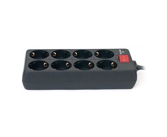 Сетевой фильтр питания REAL-EL REAL-EL RS-8 PROTECT, 1.8m, black (EL122300021), изображение 5 Сетевой фильтр питания REAL-EL REAL-EL RS-8 PROTECT, 1.8m, black (EL122300021), изображение 5