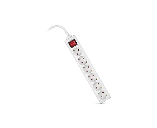 Сетевой фильтр питания REAL-EL RS-6 Protect M 3m, white (EL122300033), изображение 11 Сетевой фильтр питания REAL-EL RS-6 Protect M 3m, white (EL122300033), изображение 11