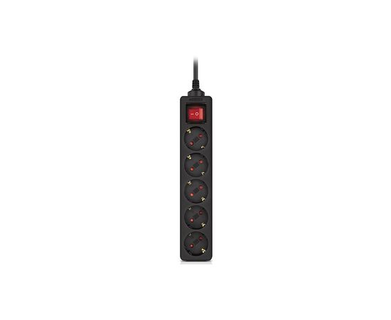 Сетевой фильтр питания REAL-EL RS-Protect M 3m, black (EL122300028), изображение 2 Сетевой фильтр питания REAL-EL RS-Protect M 3m, black (EL122300028), изображение 2