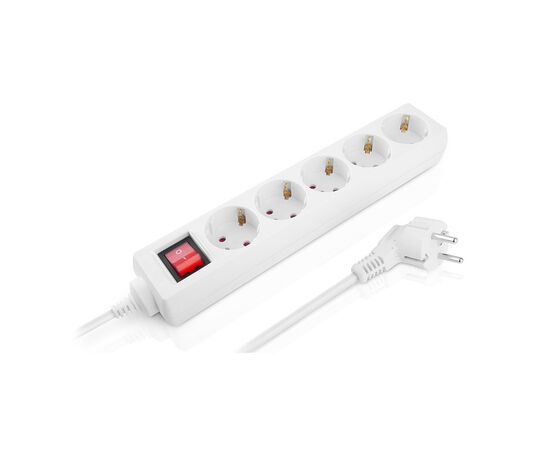 Сетевой фильтр питания REAL-EL RS-Protect M 3m, white (EL122300027), изображение 8 Сетевой фильтр питания REAL-EL RS-Protect M 3m, white (EL122300027), изображение 8