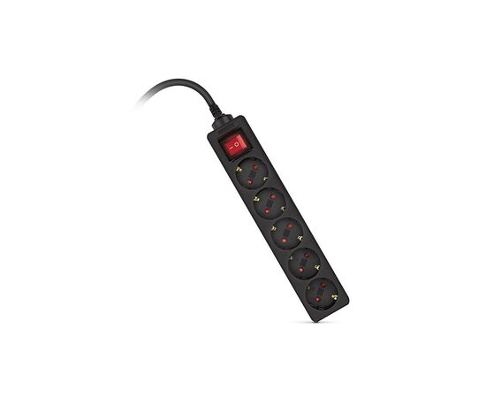 Сетевой фильтр питания REAL-EL RS-Protect M 5m, black (EL122300030), изображение 9 Сетевой фильтр питания REAL-EL RS-Protect M 5m, black (EL122300030), изображение 9