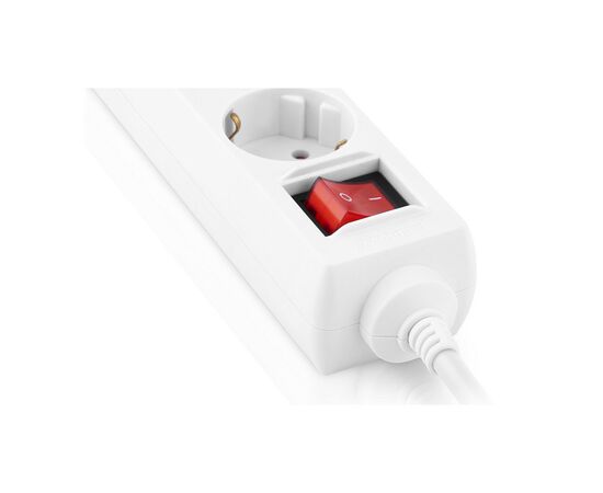 Сетевой фильтр питания REAL-EL RS-Protect M 5m, white (EL122300029), изображение 4 Сетевой фильтр питания REAL-EL RS-Protect M 5m, white (EL122300029), изображение 4