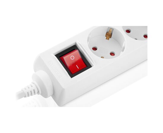 Сетевой фильтр питания REAL-EL RS-Protect M 5m, white (EL122300029), изображение 5 Сетевой фильтр питания REAL-EL RS-Protect M 5m, white (EL122300029), изображение 5