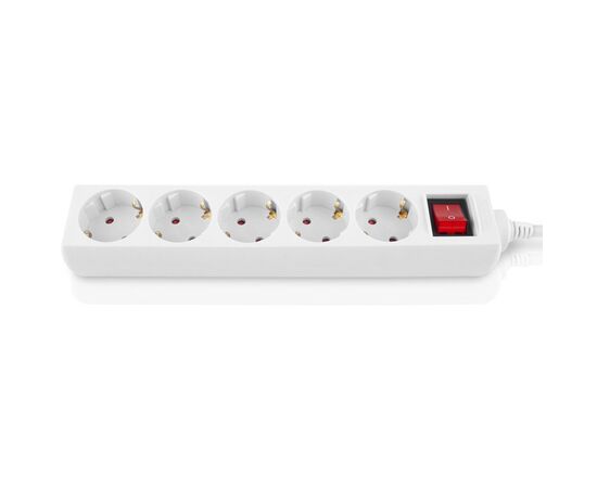 Сетевой фильтр питания REAL-EL RS-Protect M 5m, white (EL122300029)
