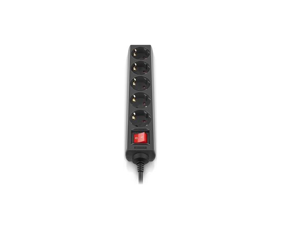 Сетевой фильтр питания REAL-EL RS-PROTECT M 10m, black (EL122300037), изображение 3 Сетевой фильтр питания REAL-EL RS-PROTECT M 10m, black (EL122300037), изображение 3