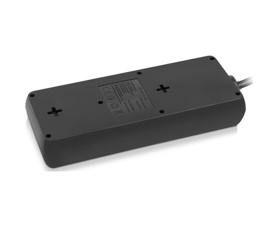 Сетевой удлинитель REAL-EL RS-PROTECT 805 3m, black (EL122300043), изображение 9 Сетевой удлинитель REAL-EL RS-PROTECT 805 3m, black (EL122300043), изображение 9