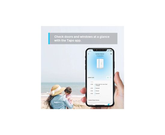 Датчик открытия TP-Link Tapo T110 smart (Tapo T110), изображение 6 Датчик открытия TP-Link Tapo T110 smart (Tapo T110), изображение 6