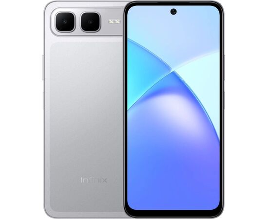 Мобільний телефон Infinix Smart 10 Plus 4/128Gb Titanium Silver (4894947091186)