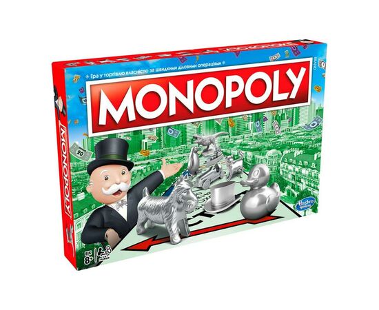 Настільна гра Hasbro Класична Монополія оновлена (українська) (C1009_657)