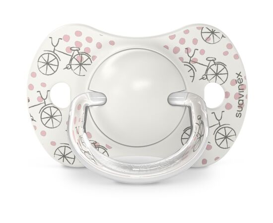 Пустышка Suavinex A walk in the park фізіологічна 2 шт 0-6 місяців, рожева (308269), изображение 4 Пустышка Suavinex A walk in the park фізіологічна 2 шт 0-6 місяців, рожева (308269), изображение 4