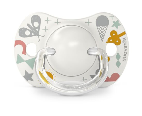 Пустышка Suavinex A walk in the park фізіологічна 2 шт. 0-6 місяців, сіра (308268), изображение 4 Пустышка Suavinex A walk in the park фізіологічна 2 шт. 0-6 місяців, сіра (308268), изображение 4