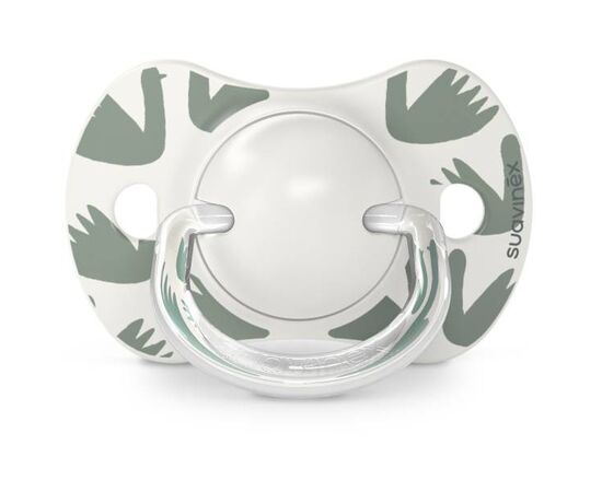 Пустышка Suavinex A walk in the park фізіологічна 2 шт. 6-18 місяців, зелена (308273), изображение 4 Пустышка Suavinex A walk in the park фізіологічна 2 шт. 6-18 місяців, зелена (308273), изображение 4