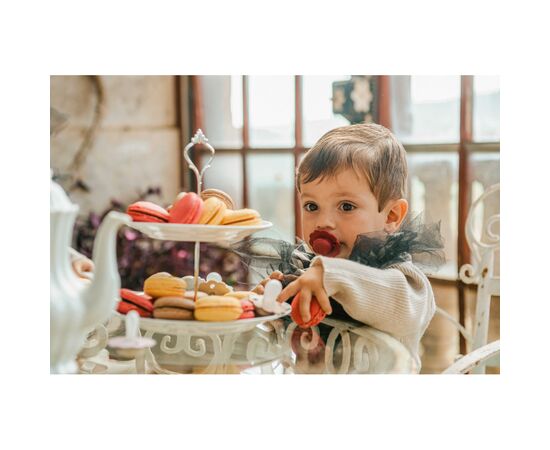 Пустышка Suavinex Wonder фізіологічна, 6-18 місяців, бордова (308389), изображение 4