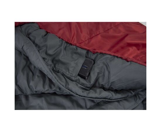 Спальний мішок High Peak TR300 0°C Dark Red/Grey Left (23066) (929557), зображення 4 Спальний мішок High Peak TR300 0°C Dark Red/Grey Left (23066) (929557), зображення 4