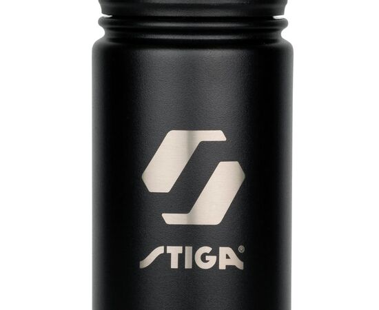Бутылка для воды Stiga Water Bottle Steel Black 550ml (2905-0101-55) (931287), изображение 2 Бутылка для воды Stiga Water Bottle Steel Black 550ml (2905-0101-55) (931287), изображение 2