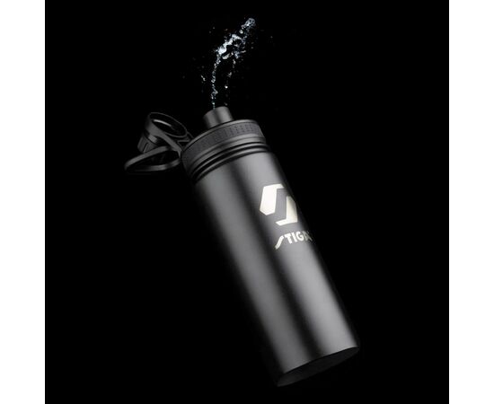 Бутылка для воды Stiga Water Bottle Steel Black 550ml (2905-0101-55) (931287), изображение 4 Бутылка для воды Stiga Water Bottle Steel Black 550ml (2905-0101-55) (931287), изображение 4