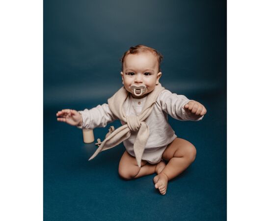 Пустышка Suavinex Colour Essence силіконова фізіологічна, 0-6 місяців бежева (308600), изображение 5