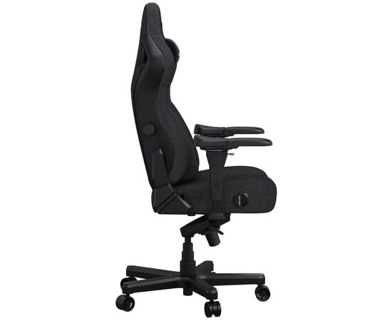 Кресло игровое Anda Seat Kaiser 4 Linen Fabric Size L Dark Gray (AD12YDDC-L-20-GB-CF), изображение 3 Кресло игровое Anda Seat Kaiser 4 Linen Fabric Size L Dark Gray (AD12YDDC-L-20-GB-CF), изображение 3