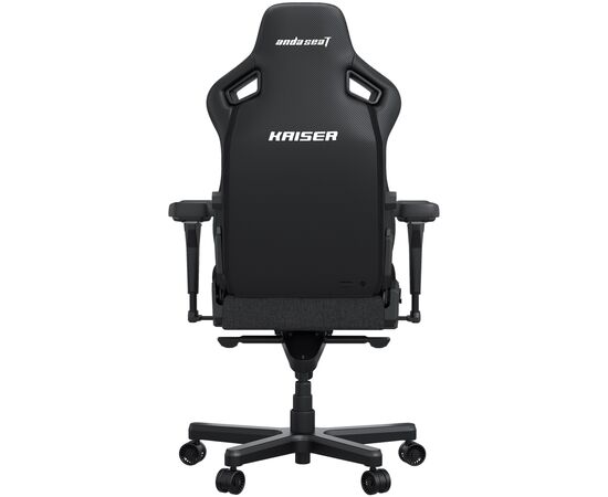 Кресло игровое Anda Seat Kaiser 4 Linen Fabric Size L Dark Gray (AD12YDDC-L-20-GB-CF), изображение 4 Кресло игровое Anda Seat Kaiser 4 Linen Fabric Size L Dark Gray (AD12YDDC-L-20-GB-CF), изображение 4