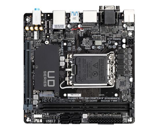 Материнська плата GIGABYTE H610I, зображення 4 Материнська плата GIGABYTE H610I, зображення 4