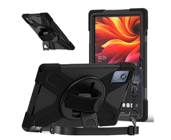 Чехол для планшета BeCover Heavy Duty Lenovo Tab K11 Plus TB-352F 11.45" Black (713635), изображение 2 Чехол для планшета BeCover Heavy Duty Lenovo Tab K11 Plus TB-352F 11.45" Black (713635), изображение 2