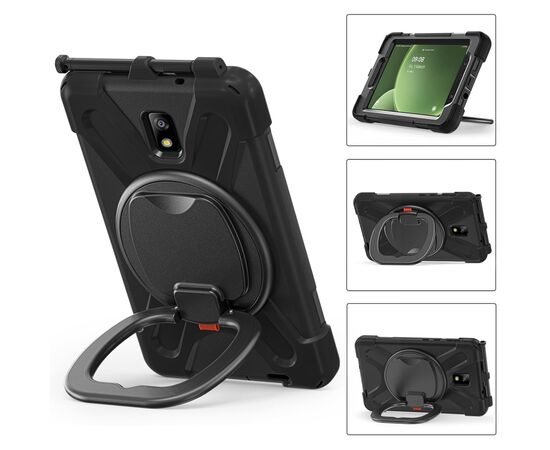 Чехол для планшета BeCover Heavy Duty Samsung Galaxy Tab Active 3 SM-T570/SM-T575/SM-T577 8" Black (713450), изображение 2 Чехол для планшета BeCover Heavy Duty Samsung Galaxy Tab Active 3 SM-T570/SM-T575/SM-T577 8" Black (713450), изображение 2
