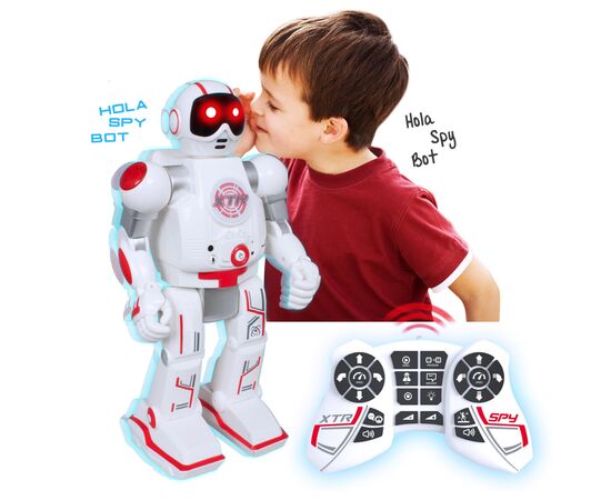 Интерактивная игрушка Blue Rocket робот Шпион (XT30038), изображение 2 Интерактивная игрушка Blue Rocket робот Шпион (XT30038), изображение 2