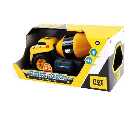 Спецтехника Funrise CAT Мощь будущего Цементовоз со свет. и звук. эффектами (82412), изображение 4 Спецтехника Funrise CAT Мощь будущего Цементовоз со свет. и звук. эффектами (82412), изображение 4