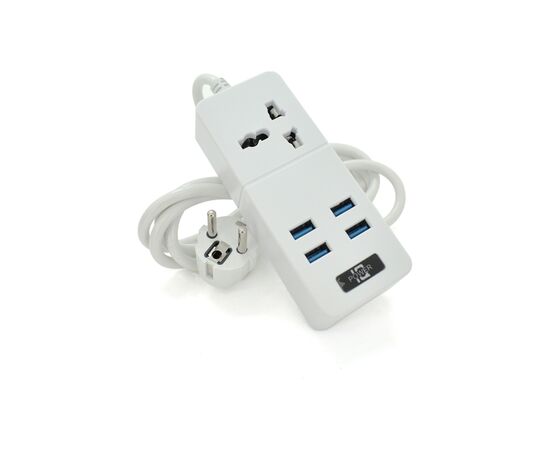 Сетевой фильтр питания Voltronic TВ-Т06, 1роз, 4*USB White (ТВ-Т06-White)