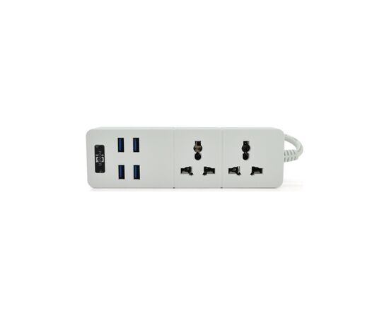 Сетевой фильтр питания Voltronic TВ-Т07, 2роз, 4*USB White (ТВ-Т07-White)