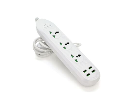 Сетевой фильтр питания Voltronic TВ-Т16mini, 3роз, 4*USB White (ТВ-Т16mini-White)