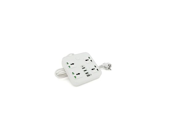 Сетевой фильтр питания Voltronic TВ-Т90, 4роз, 3*USB White (ТВ-Т90-White), изображение 4 Сетевой фильтр питания Voltronic TВ-Т90, 4роз, 3*USB White (ТВ-Т90-White), изображение 4